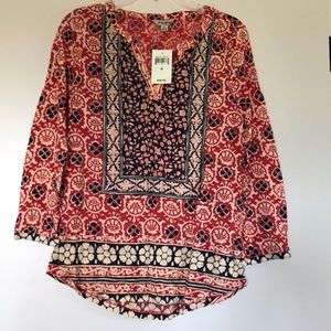 Lucky Brand Printed top